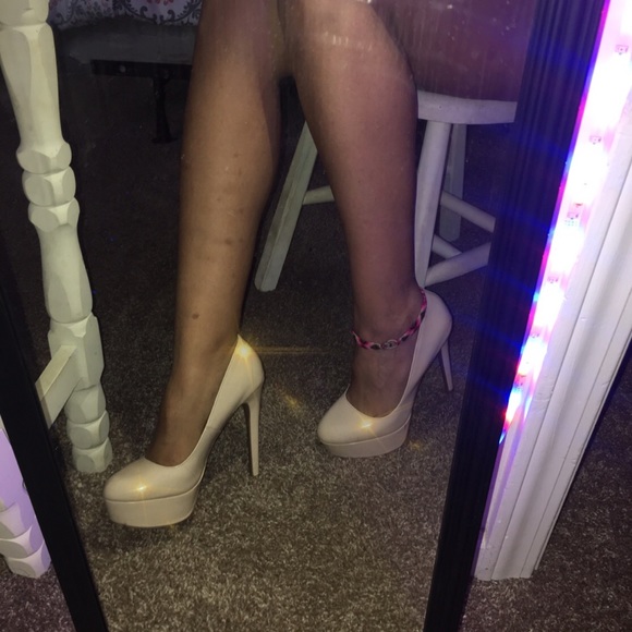 none Shoes - Beige high heels
